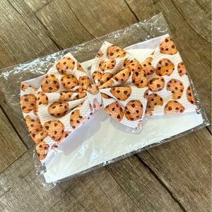 NWT Cookie Monster Baby/Toddler Headwrap Bow